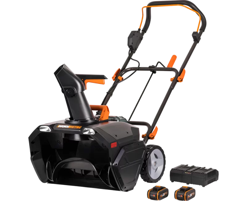 Worx снегоуборочная машина