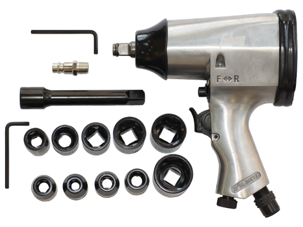 FUBAG Пневмогайковерт PW158/312 + удлинитель + 10гол.